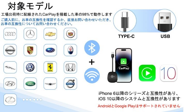 【XHU】CarPlayアダプター