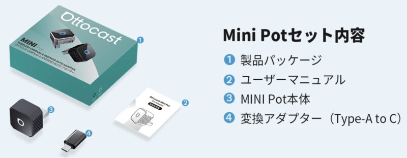 オットキャストMini Pot
