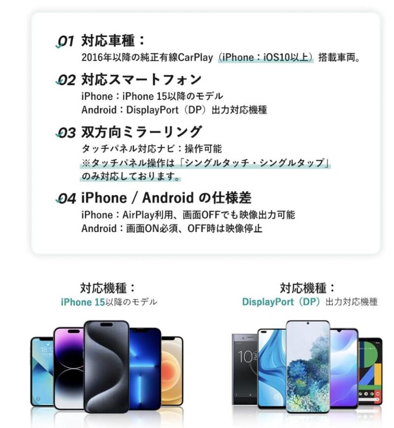 OTTOCAST Mirror Touch