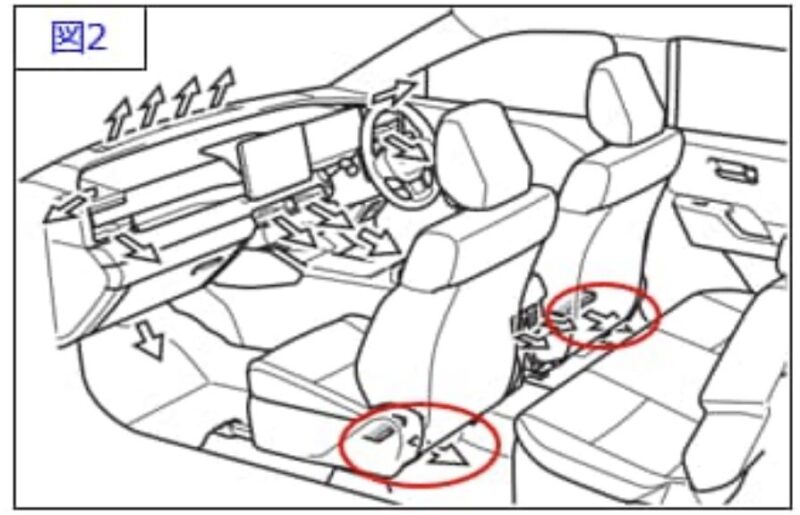 RAV4 リアヒーターダクト